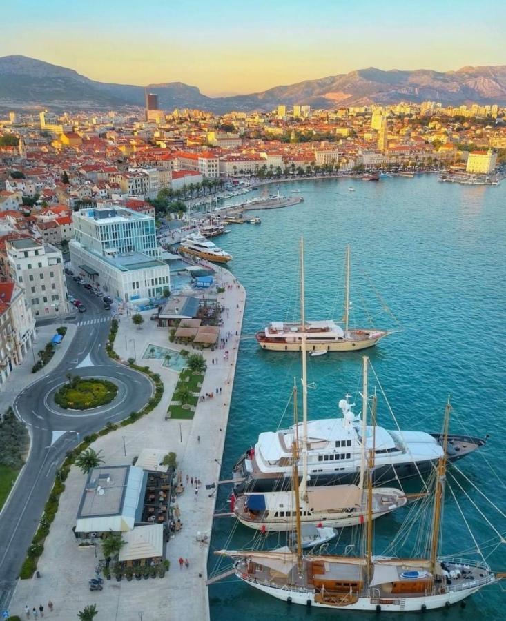 Apartman Luna Split Modern Sea View Apartment Eksteriør billede